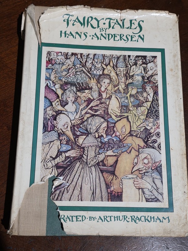 Fairy Tales by Hans Andersen Illustrated by Arthur Rackham 1977