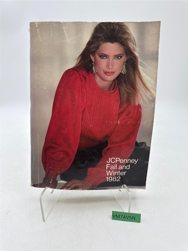 JC Penney Fall Winter 1982 Advertising Catalog Vintage Home & Fashion Classic