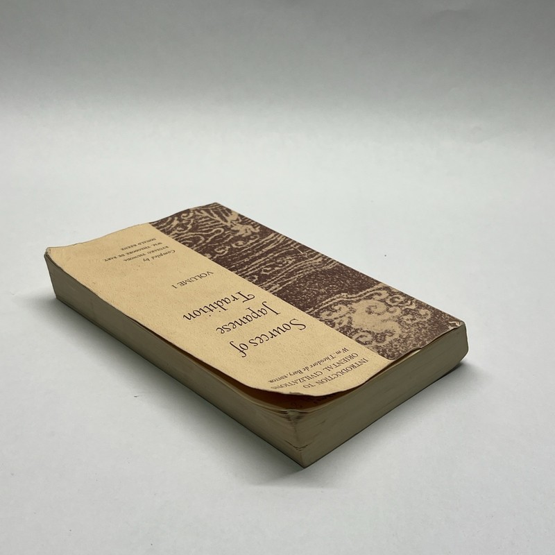 Sources of Japanese Tradition Vol 1, 1964 by Ryusaku Tsunoda WM Theodore De Bary gallery