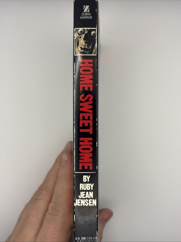 HOME SWEET HOME by Ruby Jean Jensen Zebra Horror 4th Print 1986 Vintage Horror gallery