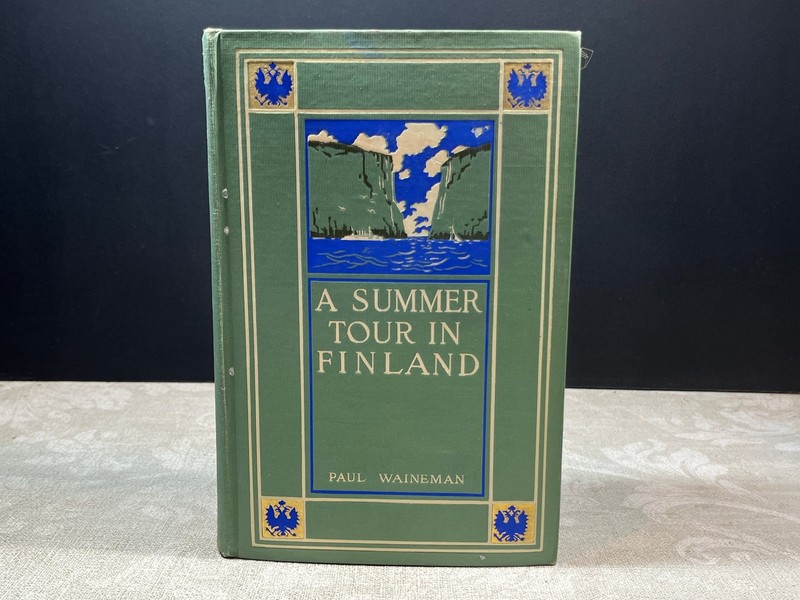 1908 A Summer Tour In Finland by Paul Waineman Methuen & Co. Illustrated