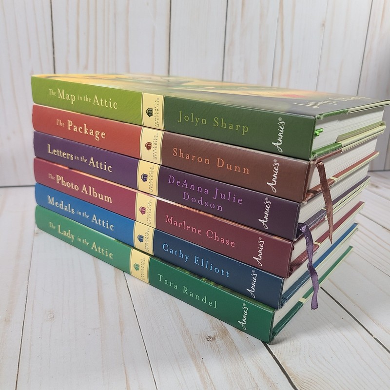 Annie's Attic Mysteries Series Lot of 6 Books Hardcover Books 1-6 In The Series gallery