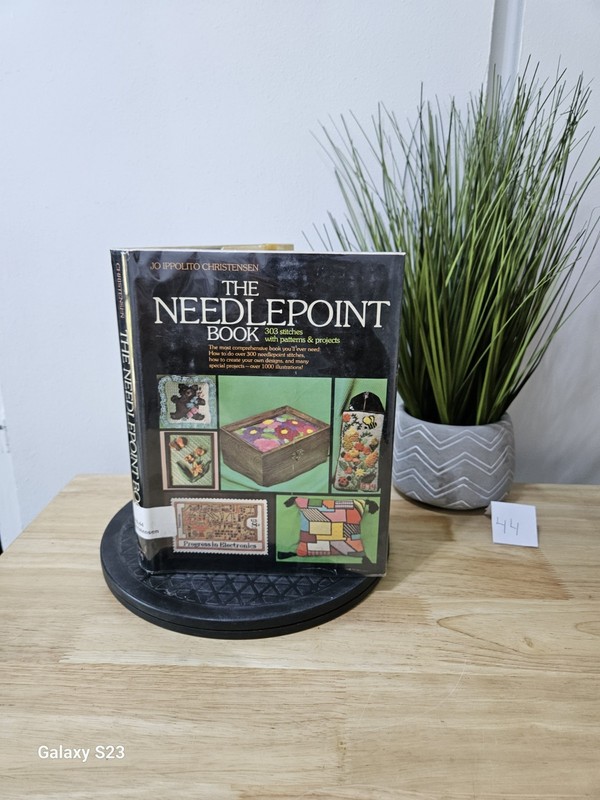 The Needlepoint Book By Jo Ippolito Christensen 1976 Hardcover