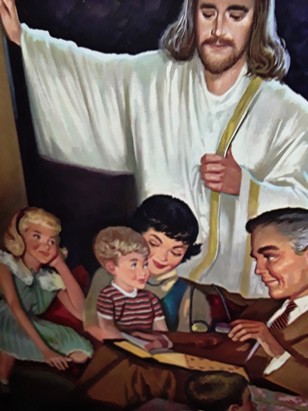 Holy Bible Family Reading Edition Consolidated Book Pub 1971 SC VG 260613 gallery