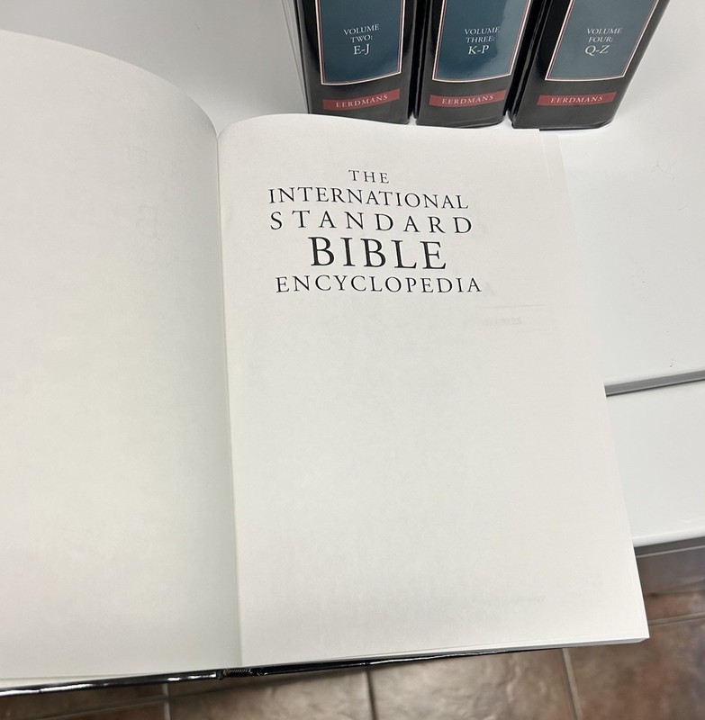 International Standard Bible Encyclopedias 4 Volume Set Geoffrey W. Bromiley gallery