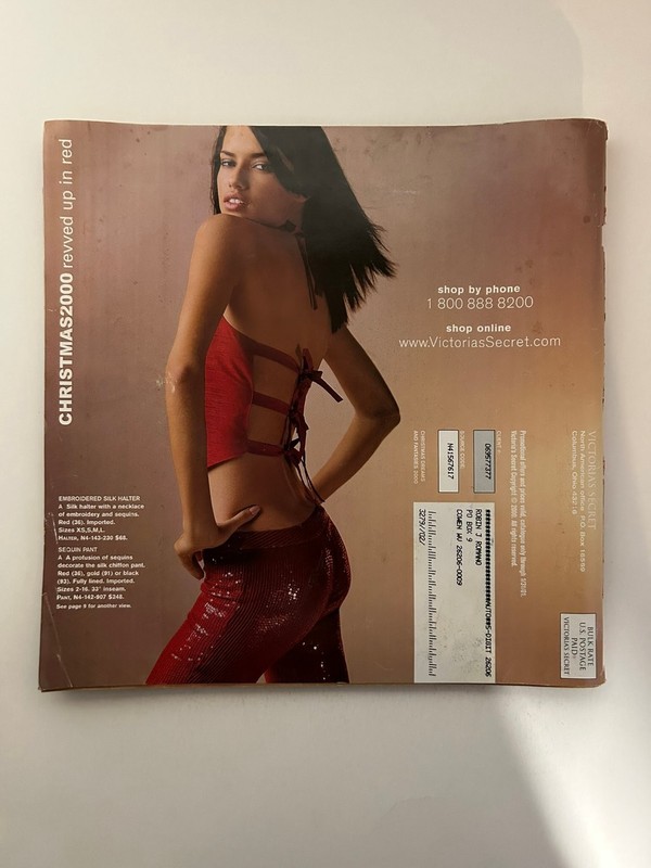 Victoria's Secret Christmas Dreams & Fantasies 2000 Lingerie Fashion Catalog gallery