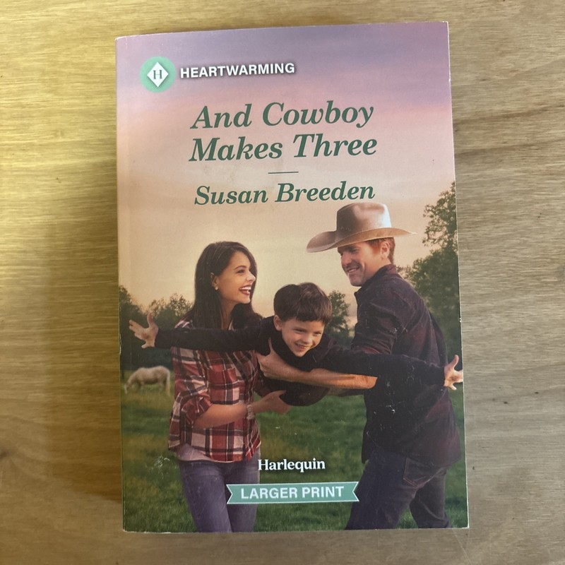 And Cowboy Makes Three by Susan Breeden (2025, Mass Market)