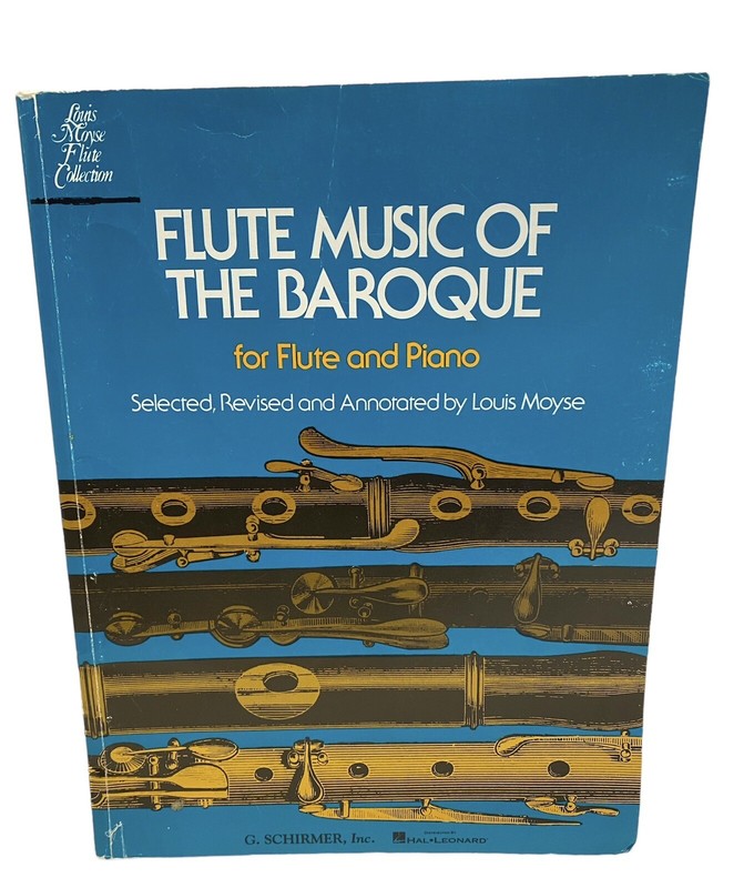 Flute and Piano Music of the Baroque G. Schirmer 1967