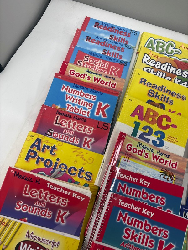Abeka Homeschool Curriculum Grade Kindergarten Medium / Heavy Use See Pics Notes gallery