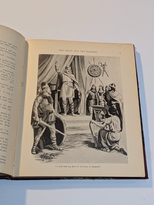 The Cross & the Hammer H. Bedford-Jones 1912 Tale Of Days Of Vikings Illustrated gallery