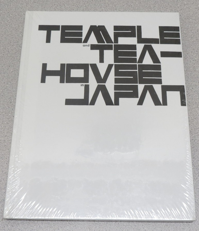 Temple and TeaHouse in Japan – Blaser, Werner – hardcover – NEW sealed