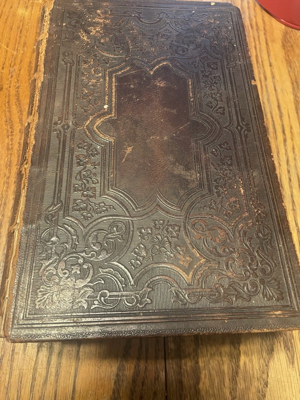 1859 German Bible Die Bibel Oder Die Gaze Heilige Schrift Old & New Testament HC