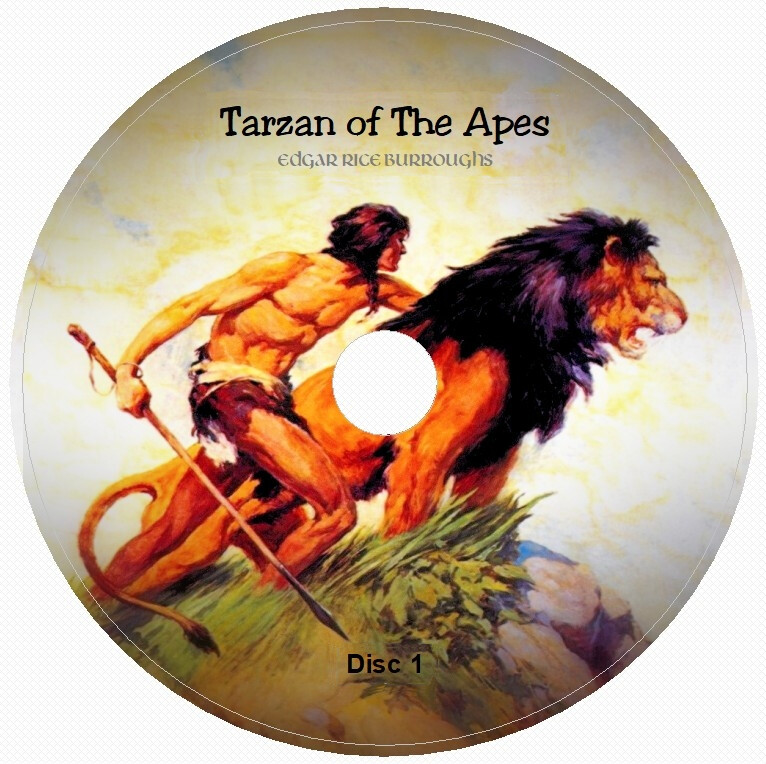 TARZAN OF THE APES by Edgar Rice Burroughs 8 Audio CD english unabridged classic