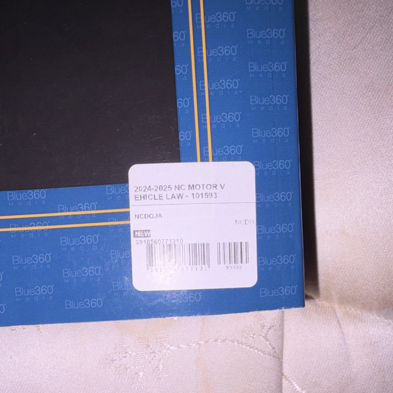 Blue360 Media Motor Vehicle Laws of North Carolina Annotated 2024-2025 Edition gallery
