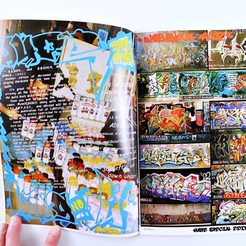 Hype Magazine Issue 24 (REPRINT) New Dead Stock Graffiti Oz Hip Hop gallery
