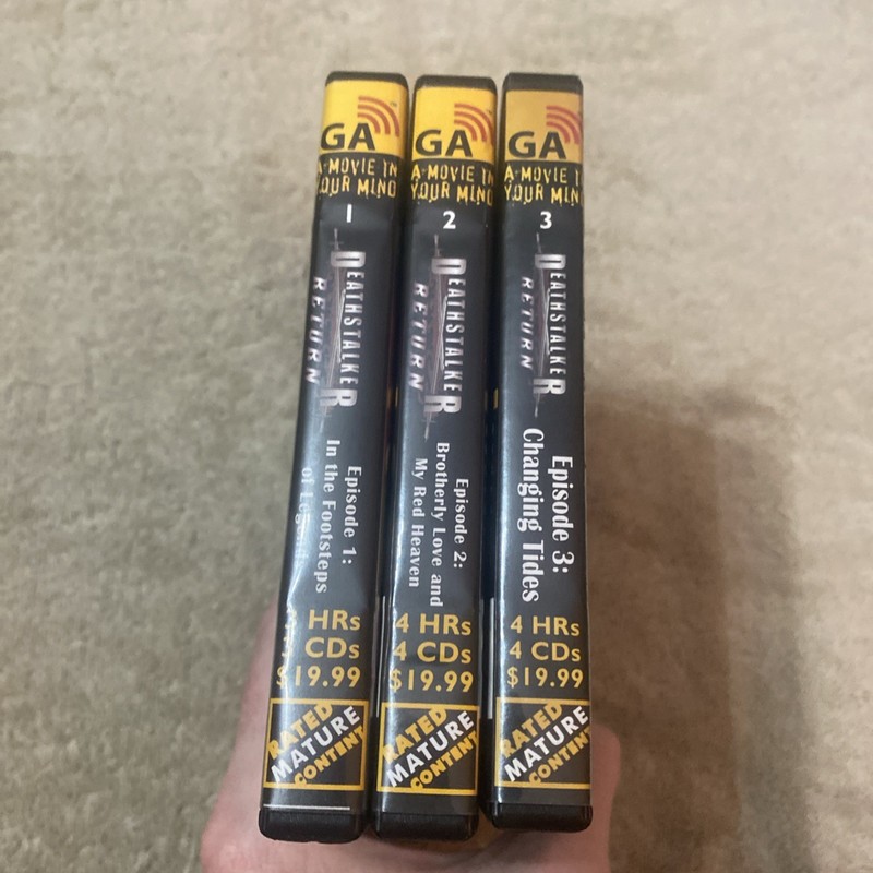 Deathstalker: Return by Simon R. Green - Vol. 1-3 Audio Books Graphic Audio CD gallery