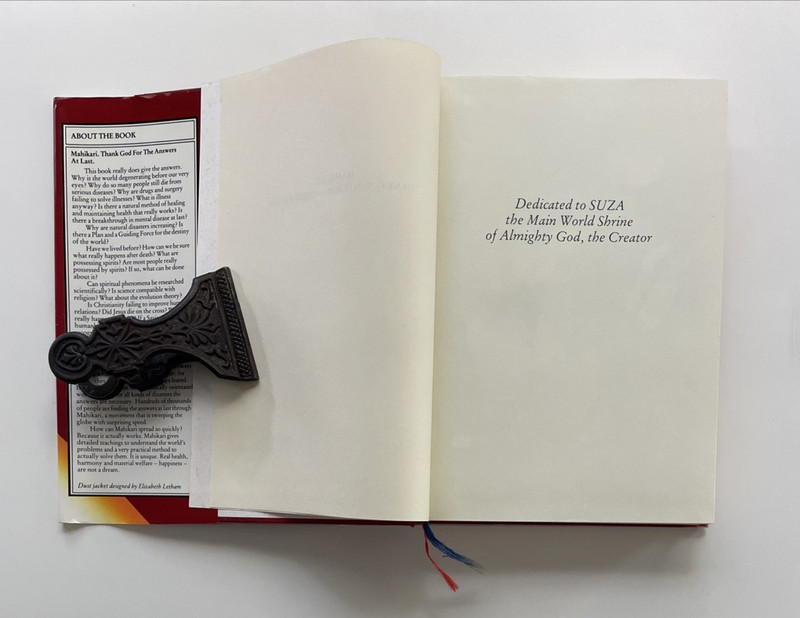 Mahikari: Thank God for the Answers at Last 1982 New Age Spirituality Book gallery
