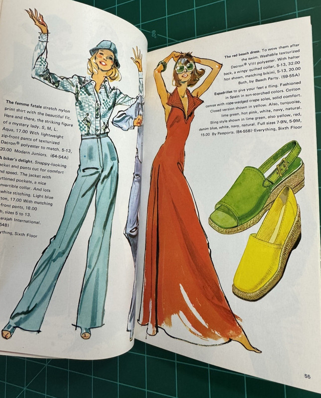 1974 Lord & Taylor Christmas Catalog 208 pages Vintage 1970s Fashion Illustrated gallery