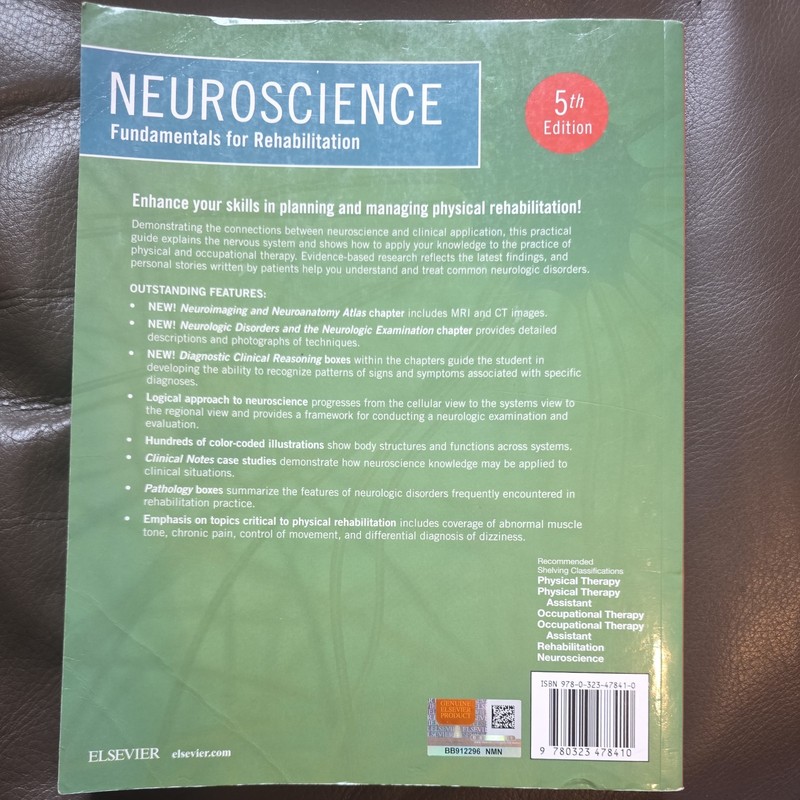 Neuroscience: Fundamentals for - Paperback, by Lundy-Ekman PhD PT - Acceptable r gallery