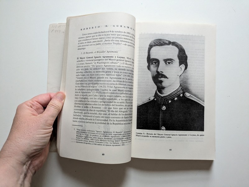 Marti Y Su Concepcio de Sociedad AGRAMONTE 2 Patria Martiana Puerto Rico 1984 PB gallery
