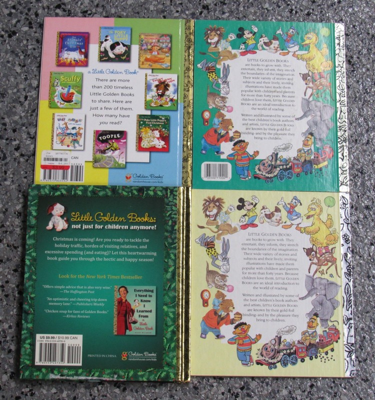 Little golden books Lot of 4 vintage collectable Random Christmas kids gallery