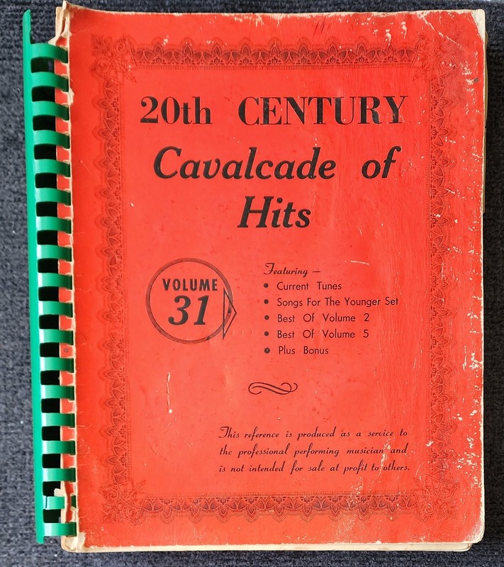 20th Century Cavalcade of Hits Vol 31, 1970’s Sheet Music Big Thick Fakebook