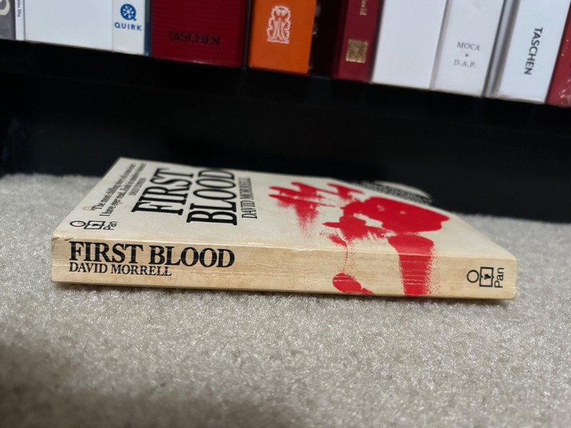 FIRST BLOOD David Morrell 1982 9th Printing UK Vintage Pan Paperback book gallery