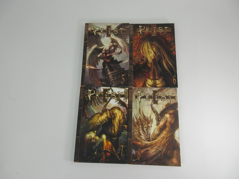 PRIEST Vol 1-16 Softcover Manga Tokyopop Lot Min-Woo Hyung- Very Good gallery