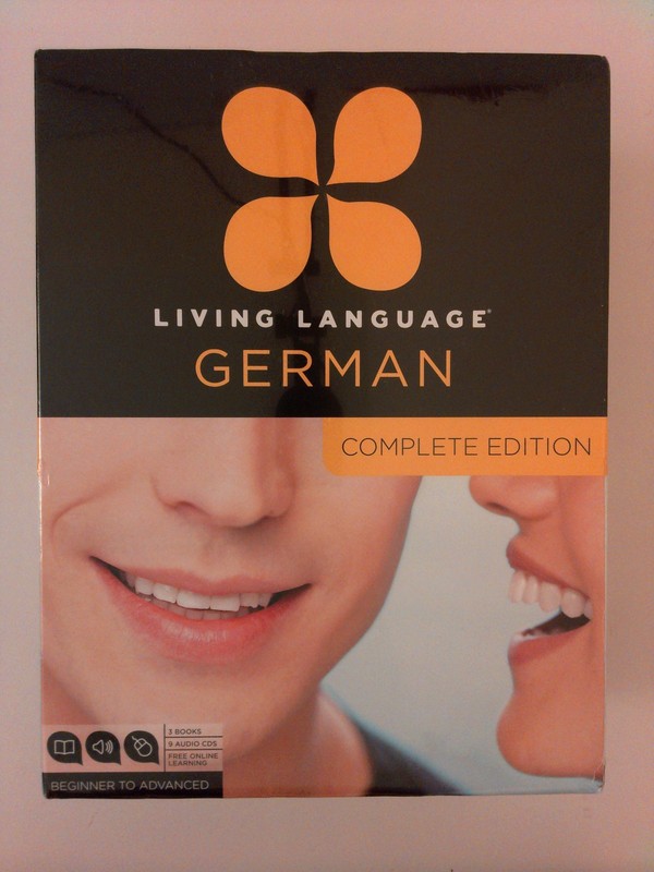Living Language German Complete Edition: 3 Books 9 CDs, In original shrink wrap