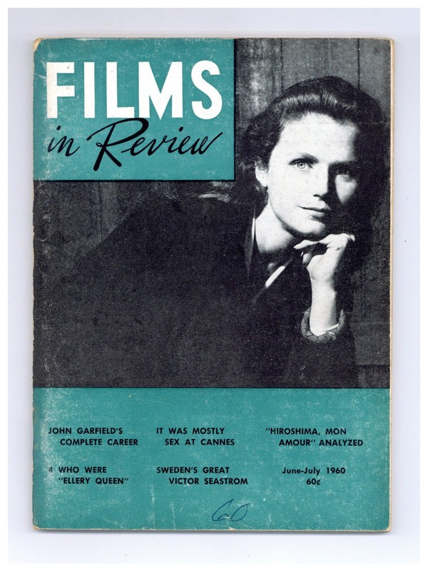 Films in Review Vol. 11 #6 VG- 3.5 1960 Low Grade