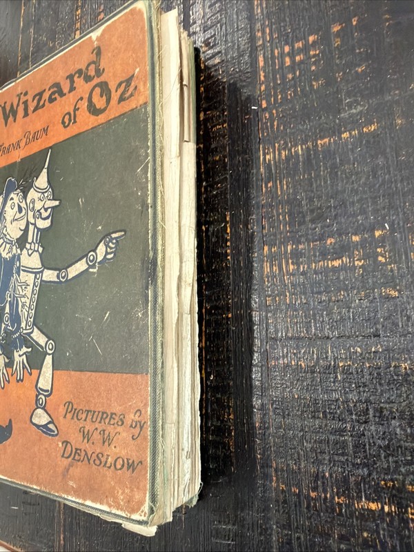 Vintage 1903 Edition of The Wizard of Oz Book by L. Frank Baum & W. W. Denslow gallery