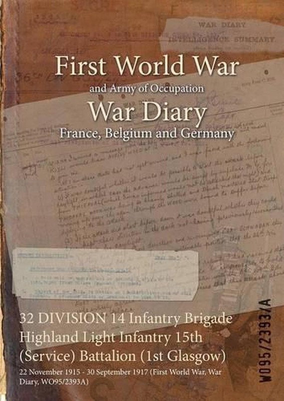 32 DIVISION 14 Infantry Brigade Highland Light Infantry 15th (Service) Battalion