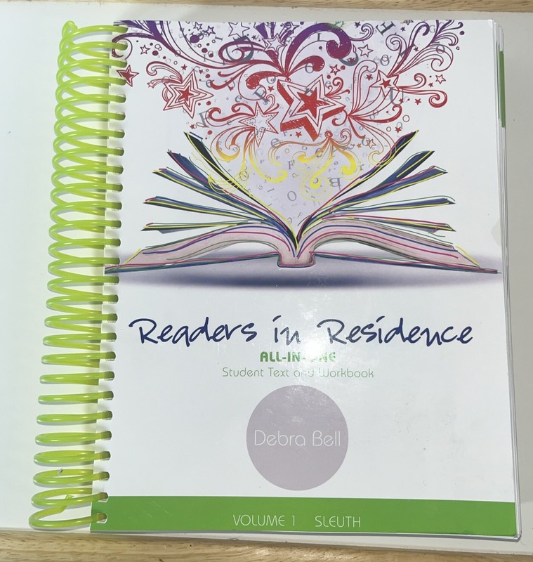 Readers in Residence, vol. 1 – Sleuth Student Text And Workbook Debra Bell