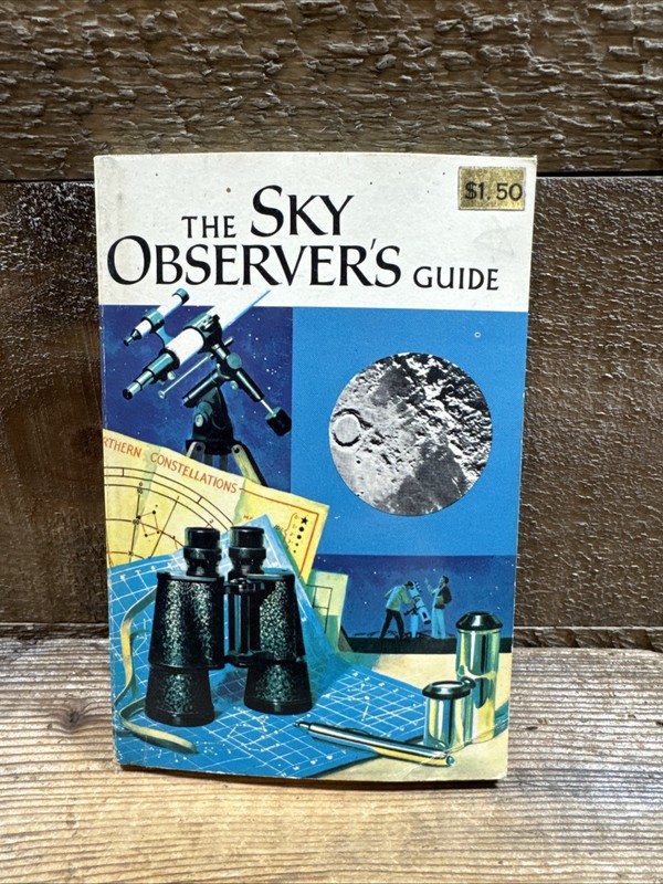 VTG The Sky Observer’s Guide / 1971 Paperback / A Golden Handbook