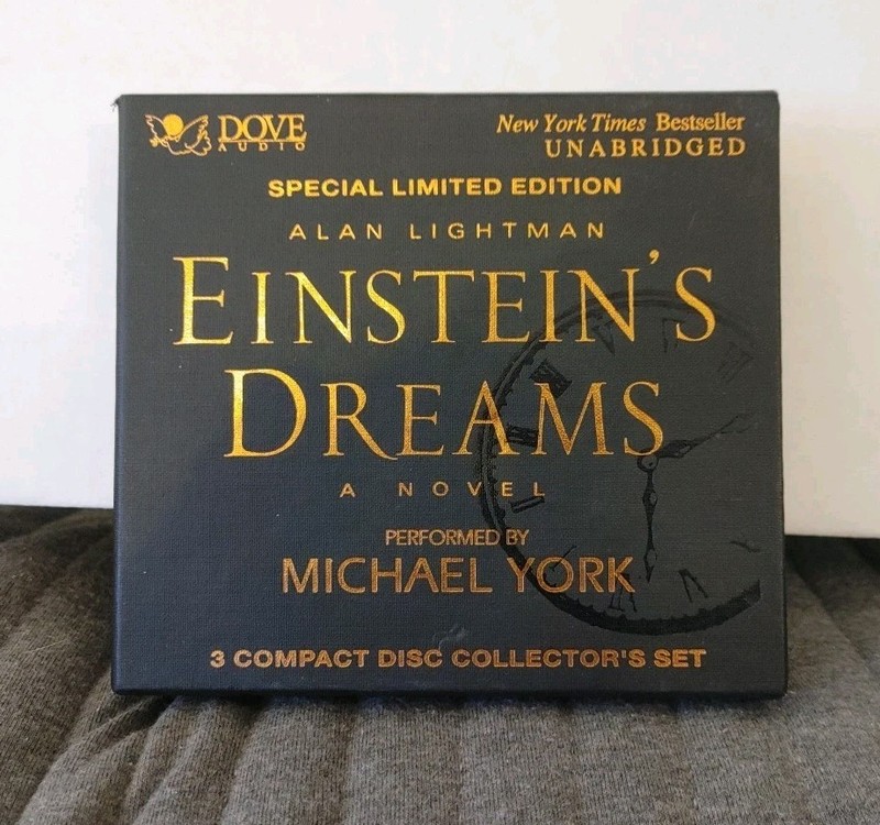 Einstein’s Dreams Alan Lightman Special LIMITED Collector’s Set #2158 3 CD Audio
