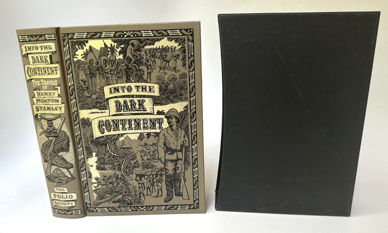 FOLIO SOCIETY Into the Dark Continent Henry Morton Stanley w/ MAP 2002 Excellnt gallery
