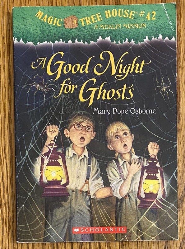 Magic Tree House Book #42 Good Night for Ghosts by Mary Pope Osborne NEW