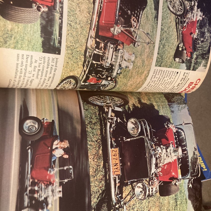 ROD POWER magazine feb 1977 16 Color Pages. 22 Tech Pages. T-588 gallery