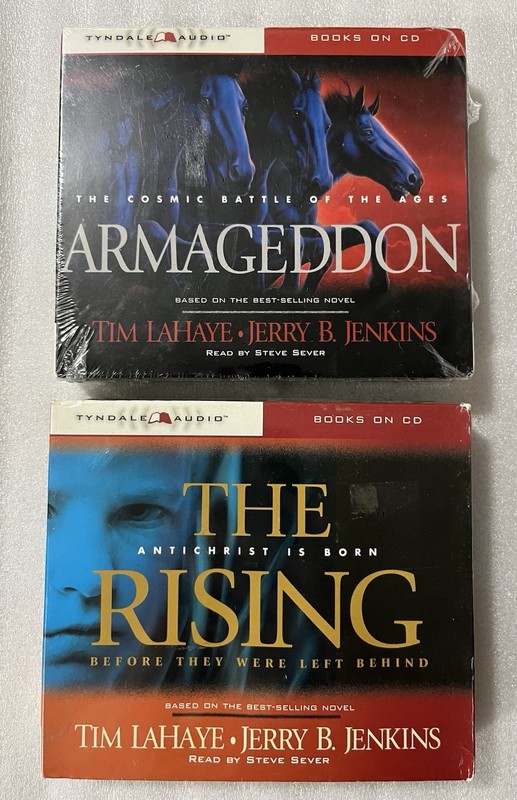 Left Behind: Armageddon + Rising Audiobook CD LOT NEW SEALED Tim LaHaye Jenkins