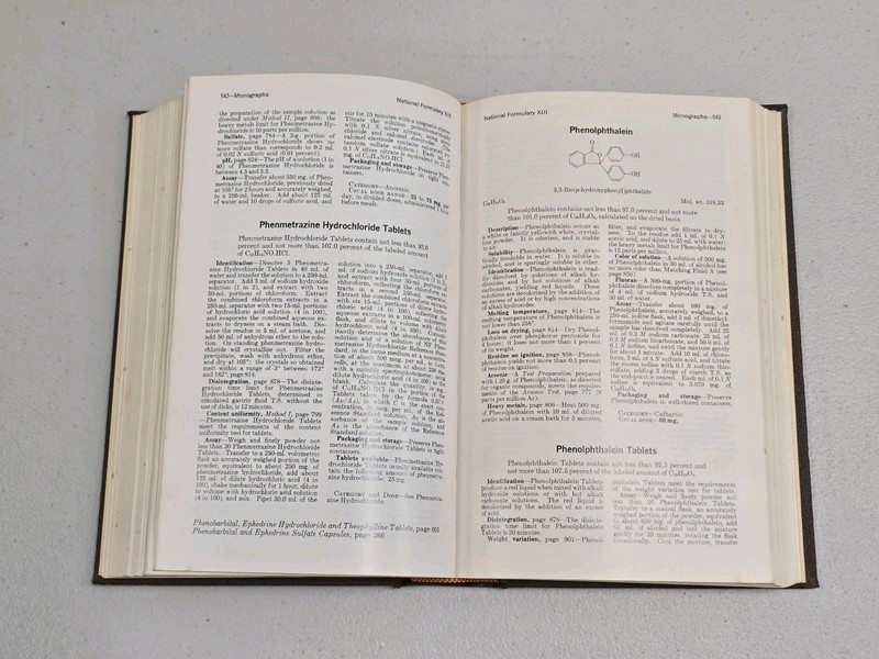 The National Formulary Thirteenth Edition National Formulary XIII 1970 Hardcover gallery