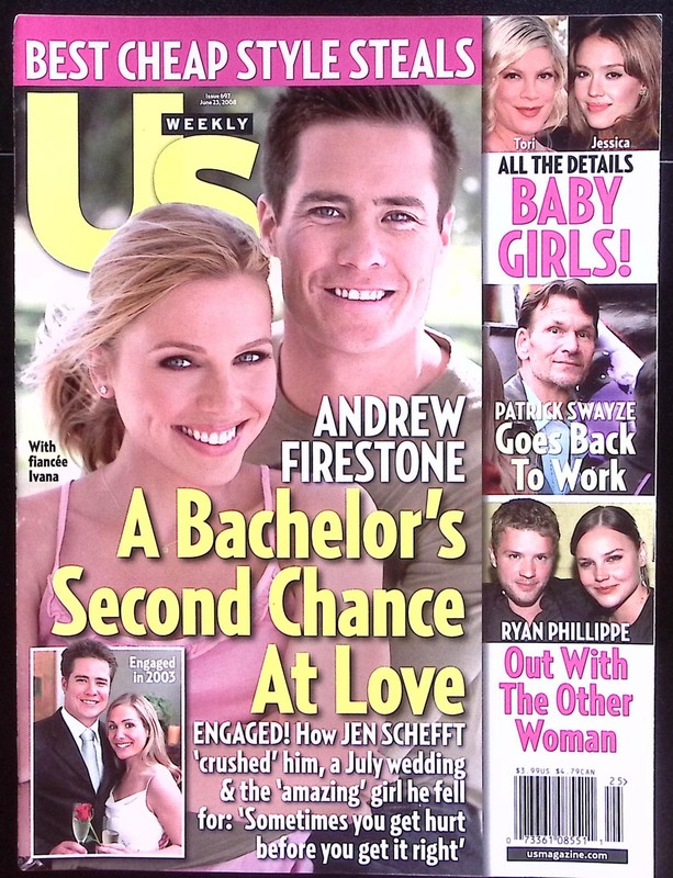 US WEEKLY 6-23-2008 ANDREW FIRESTONE A BACHELORS SECOND CHANCE AT LOVE B3096
