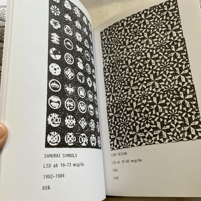 Historic LSD Blotters Book, Josh House, 2018 Hardcover Second Printing gallery