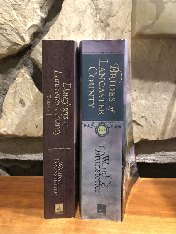 WANDA E BRUNSTETTER: BRIDES OF LANCASTER COUNTY 4 In 1 & Daughter 3 In 1 Novel
