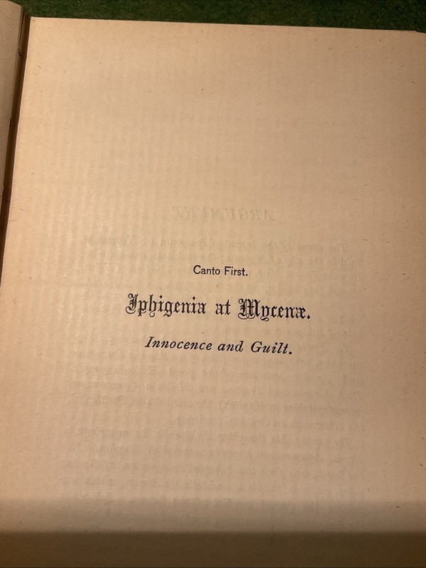 Agamemnon's Daughter by Denton J. Snider. 1892. HC VG 1st Edition gallery