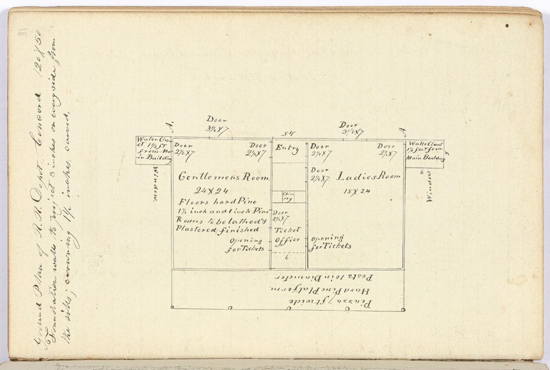 William Plummer CROCKER / Two Volumes of Manuscript Surveys conducted gallery