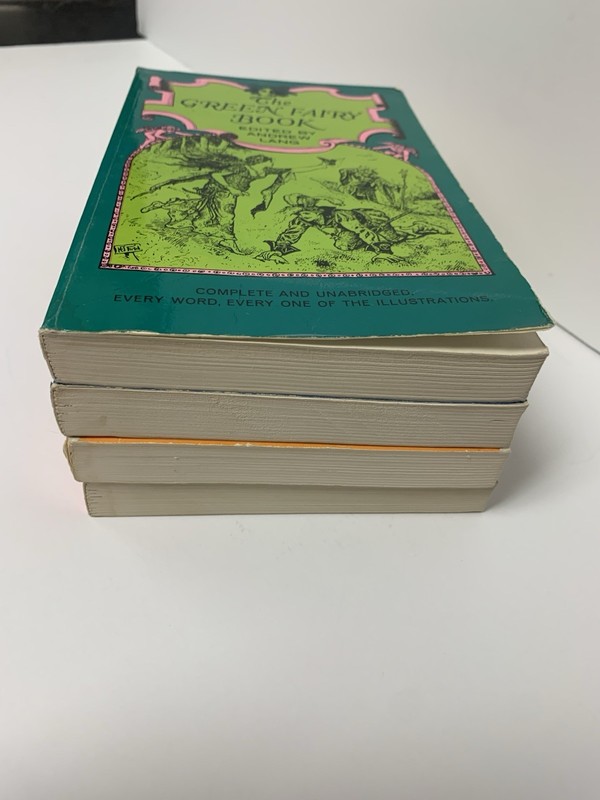 Favorite Andrew Lang Fairy Tale Books in Many Colors 4 Vol Box Set PPBK gallery