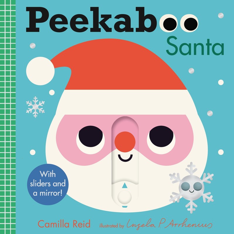 Peekaboo: Santa: (An Interactive Board Book for Babies & Toddlers with Mirro…