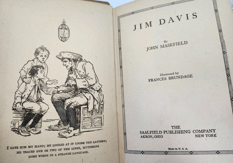 Jim Davis By John Masefield (1926 Saalfield Publishing) gallery