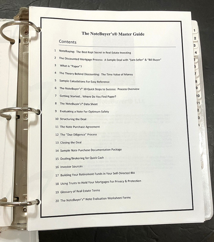 Donna Bauer The Original Note Buyers Master Guide Financial Advisor Real Estate gallery
