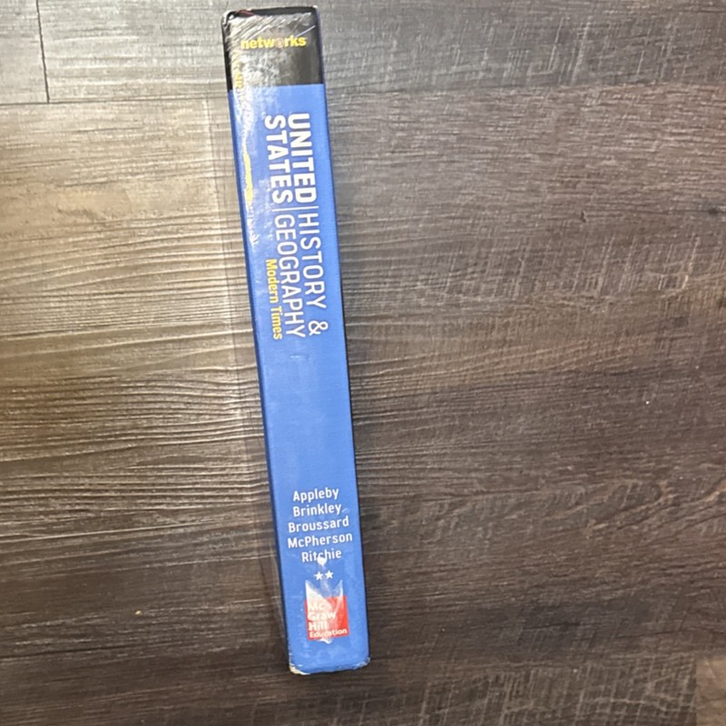 McGraw Hill United States History & Geography Modern Times networks Hardcover gallery